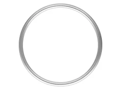 Sterling Silver Plain Ring 1mm Size L1/2