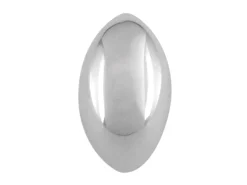 Sterling Silver Plain Rondell 4.6mm Beads Pack of 10