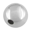 Sterling Silver Plain Round 2 Hole Bead 8mm