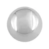 Sterling Silver Plain Semi Solid 6mm No Hole Beads Pack of 10