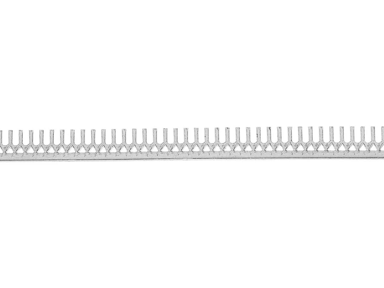 Sterling Silver Plain Wishbone Gallery Strip 4.8mm
