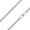 Sterling Silver Plated 3.5mm Box Chain 18"/45cm Unhallmarked