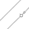Sterling Silver Plated 2.0mm Oval Trace Chain 18"/45cm Unhallmarked