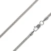 Sterling Silver Plated 2.4mm Round Snake Chain 18"/45cm Unhallmarked