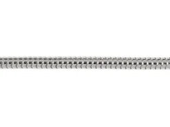 Sterling Silver Plated 2.4mm Round Snake Chain 18