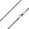 Sterling Silver Plated 3.0mm Round Snake Chain 18"/45cm Unhallmarked
