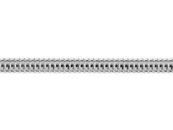 Sterling Silver Plated 3.0mm Round Snake Chain 18