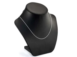 Sterling Silver Plated 1.4mm Tight Round Trace Chain 18