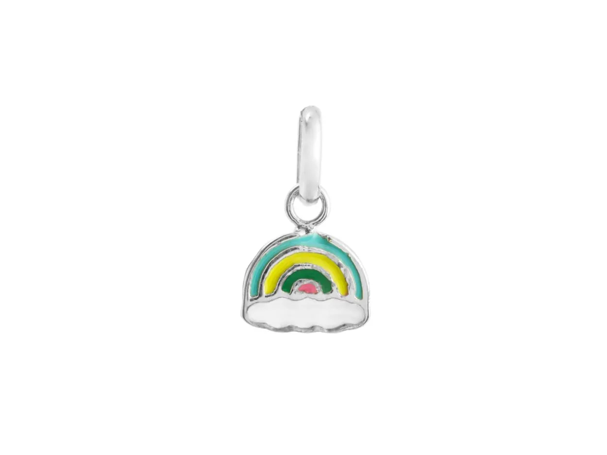 Sterling Silver Rainbow Pendant
