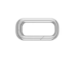 Sterling Silver Rectangular Clasp 8x15mm