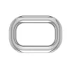 Sterling Silver Rectangular Link Connector 7x10mm
