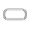 Sterling Silver Rectangular Link Connector 7x14mm