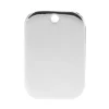 Sterling Silver Rectangular Blank 18x12mm