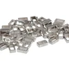 Sterling Silver Rectangular Tube Runners H7885 5mm X 3.1mm, 1.58 Length, 0.46mm Wall, 100% Recycled Silver