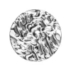 Sterling Silver Reticulated Pattern 20mm Textured Blank Pack of 3