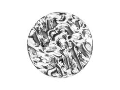 Sterling Silver Reticulated Pattern 20mm Textured Blank Pack of 3