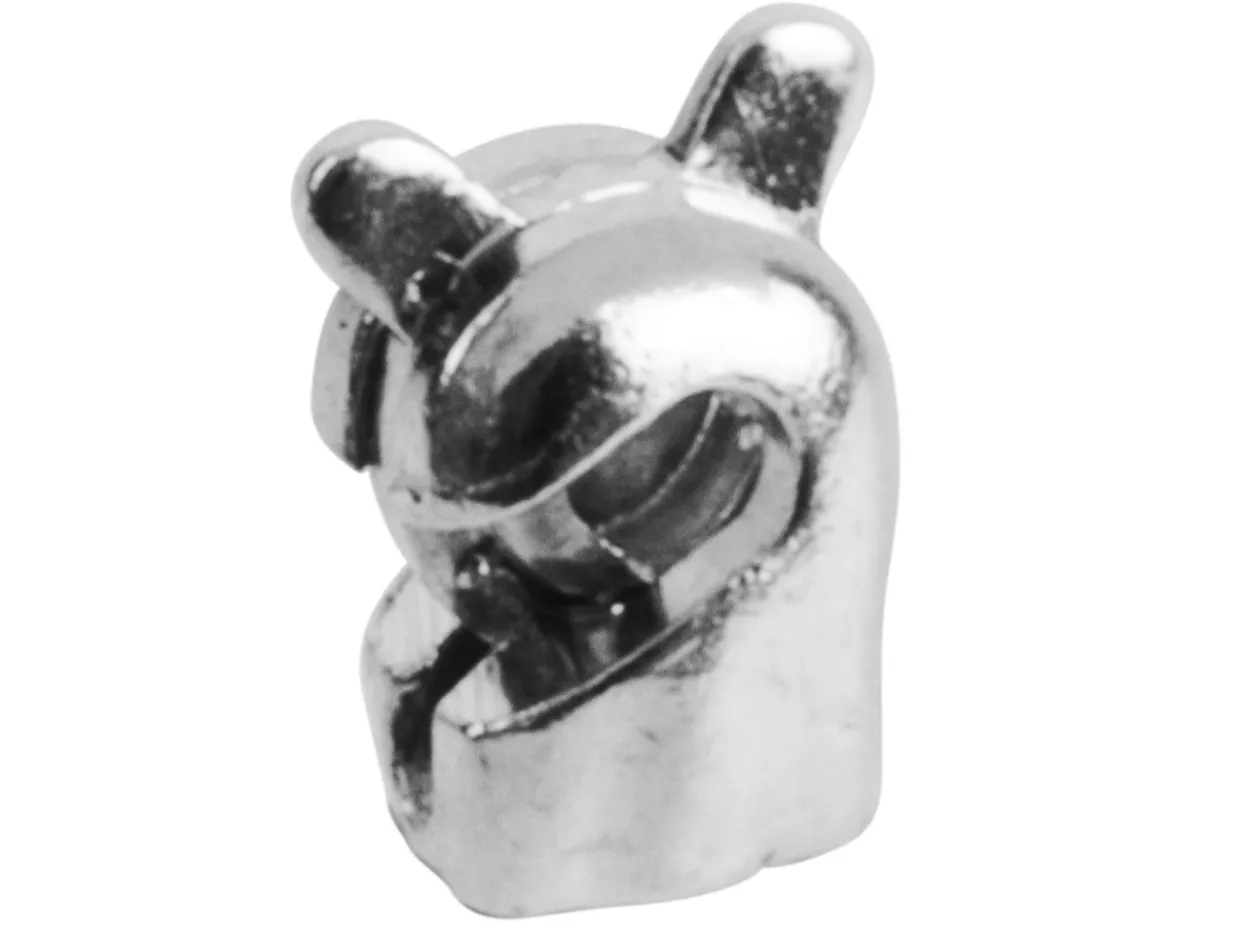 Sterling Silver Revolver Safety Catch, Medium