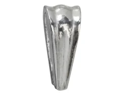 Sterling Silver Ridged Pendant Bail With Peg 10mm