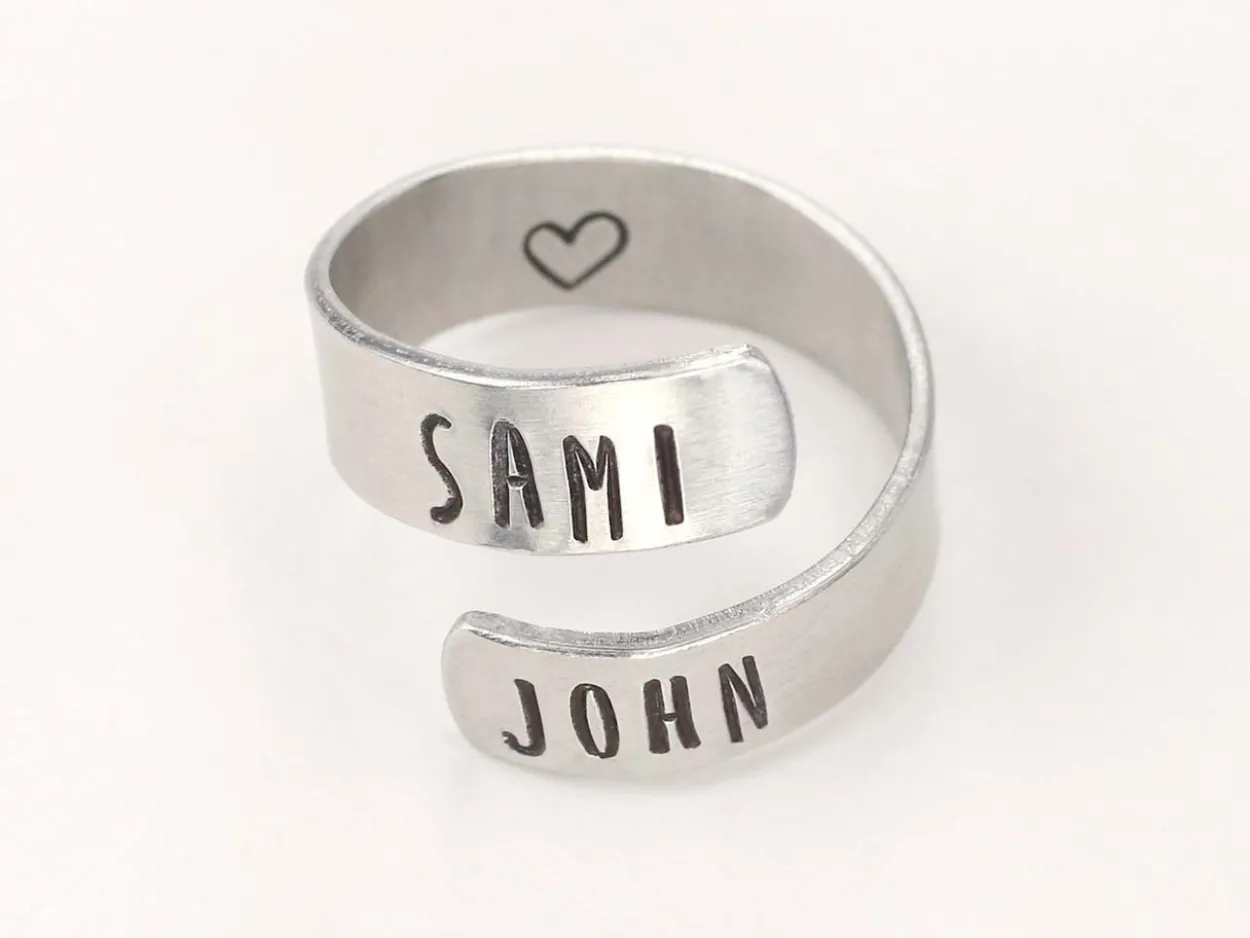Sterling Silver Ring 4mm X 57mm Stamping Blank