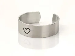 Sterling Silver Ring 6mm X 57mm Stamping Blank