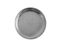 Sterling Silver Round Bezel Cup 6mm, Pack of 6