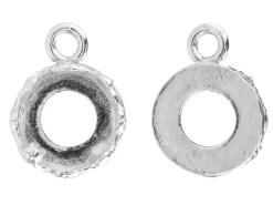 Sterling Silver Round Filigree Bezel Cup 8mm