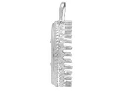 Sterling Silver Round Filigree Bezel Cup 10mm