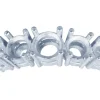 Sterling Silver Round Grad 5 Stone Setting 0.42ct 2x2.25/2x2.75/1x3.5