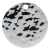 Sterling Silver Round Hammered Blank 15mm Pack of 3