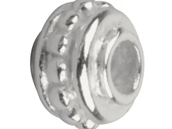 Sterling Silver Round 6mm Fancy Bead