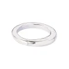 Sterling Silver Round Spring Gate Clasp 12mm