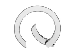 Sterling Silver Round Spring Gate Clasp 16mm