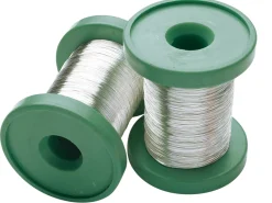 Sterling Silver Round Wire 0.50mm Half Hard, 30g Reels, 100% Recycled Silver