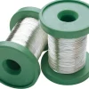 Sterling Silver Round Wire 0.60mm Half Hard, 30g Reels, 100% Recycled Silver