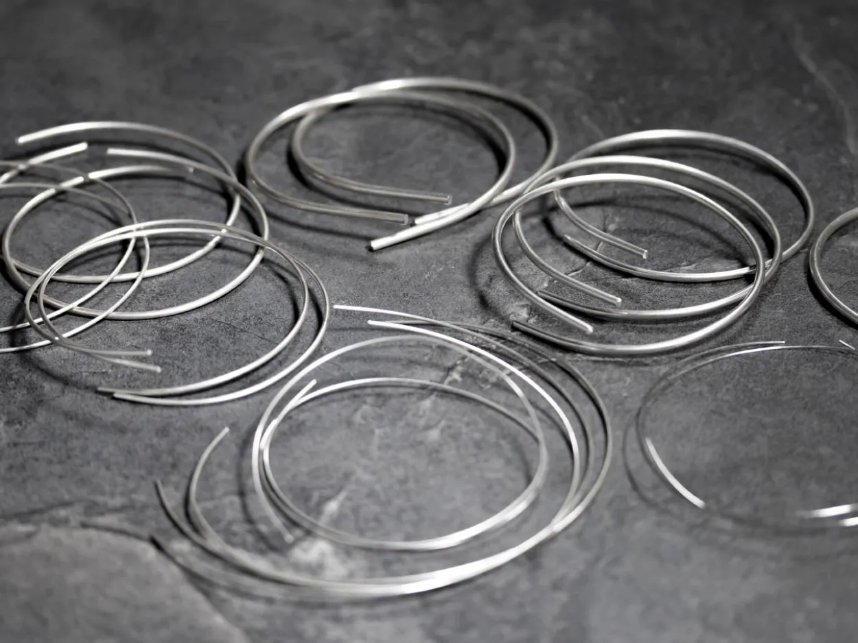 Sterling Silver Round Wire 2.00mm X 2000mm, Fully Annealed, Pre-cut, 100% Recycled Silver