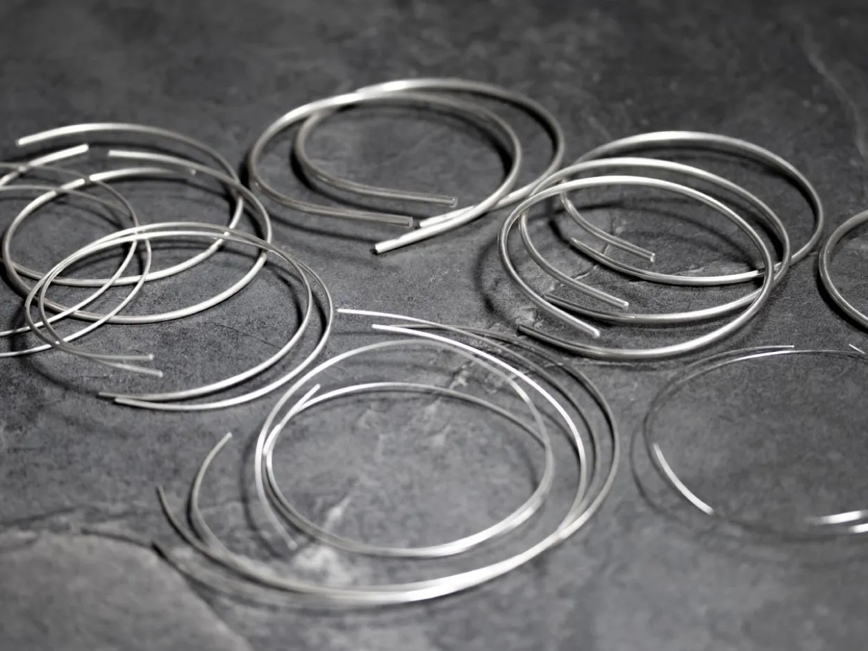 Sterling Silver Round Wire 1.50mm X 500mm, Fully Annealed, Pre-cut, 100% Recycled Silver
