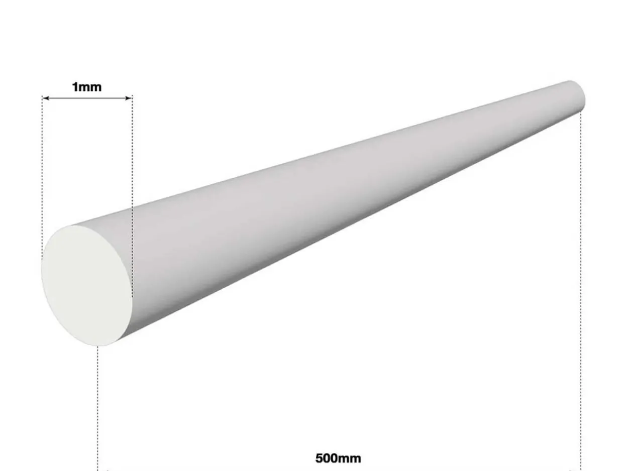 Sterling Silver Round Wire 1.00mm X 500mm, Fully Annealed, Pre-cut, 100% Recycled Silver