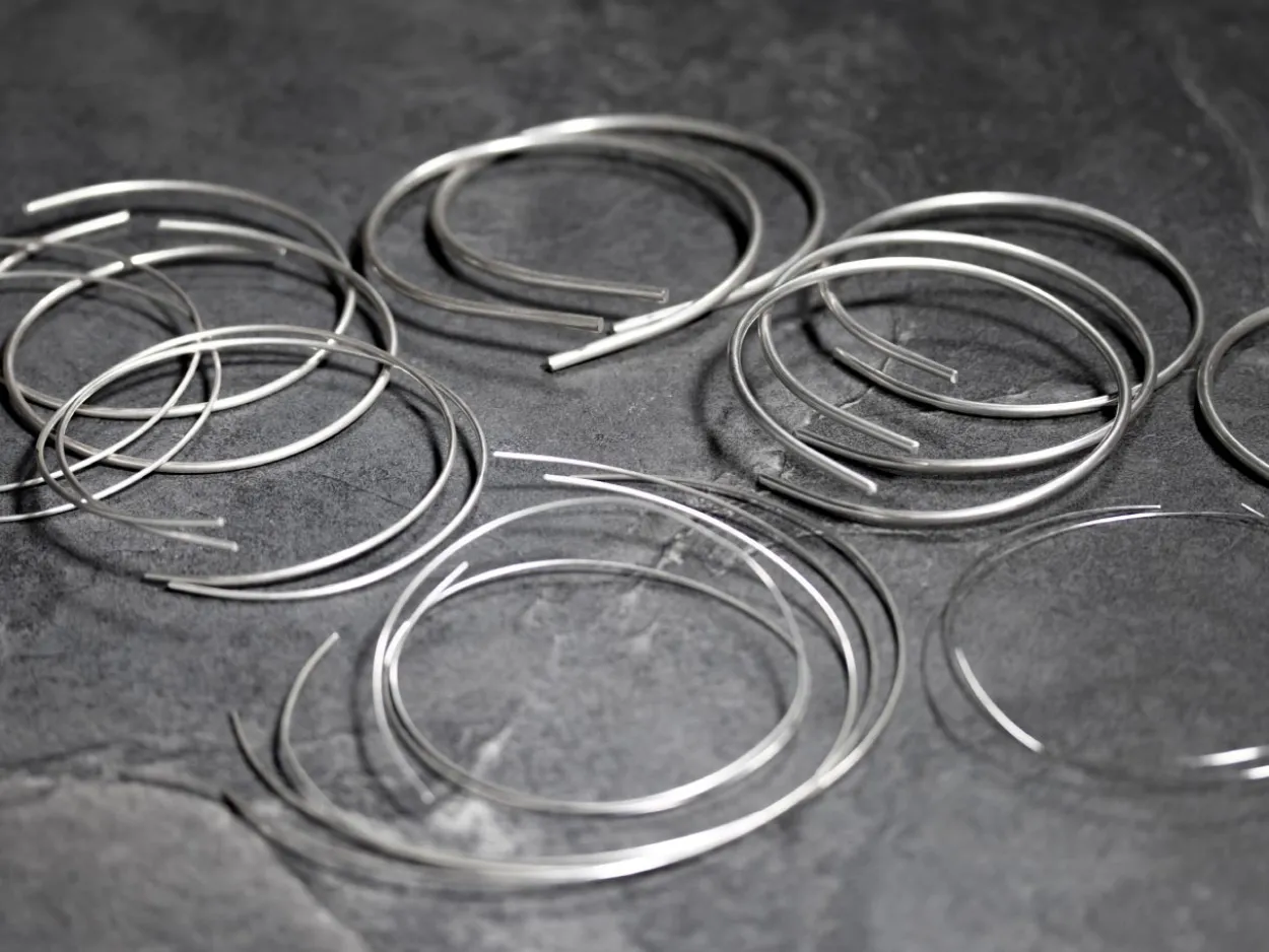 Sterling Silver Round Wire 1.00mm X 500mm, Fully Annealed, Pre-cut, 100% Recycled Silver