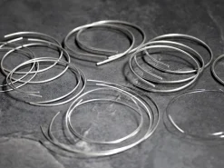 Sterling Silver Round Wire 2.00mm X 500mm, Fully Annealed, Pre-cut, 100% Recycled Silver