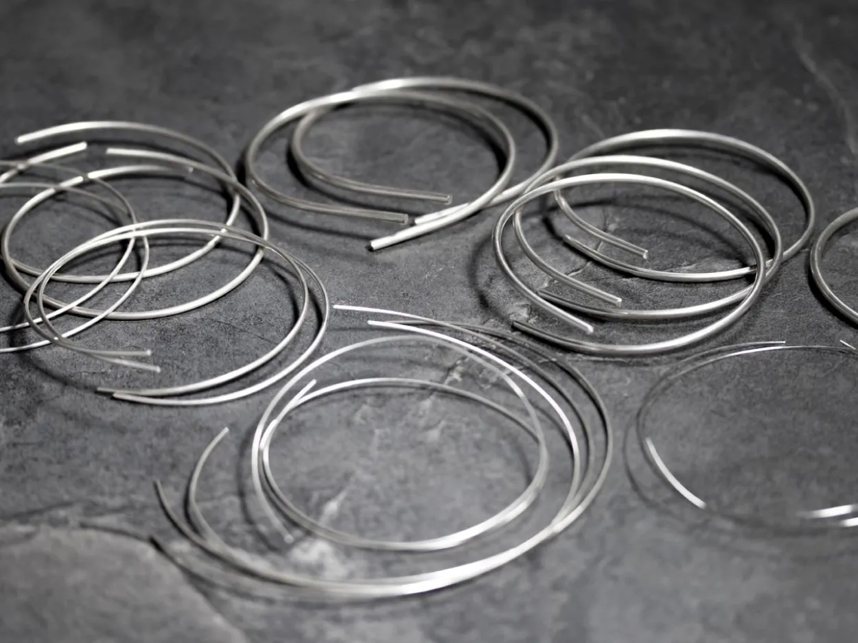 Sterling Silver Round Wire 2.00mm X 500mm, Fully Annealed, Pre-cut, 100% Recycled Silver