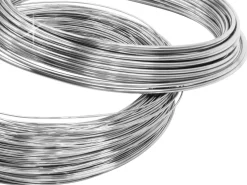 Sterling Silver Round Wire 1.50mm Fully Hard, 30g Coils, 100% Recycled Silver