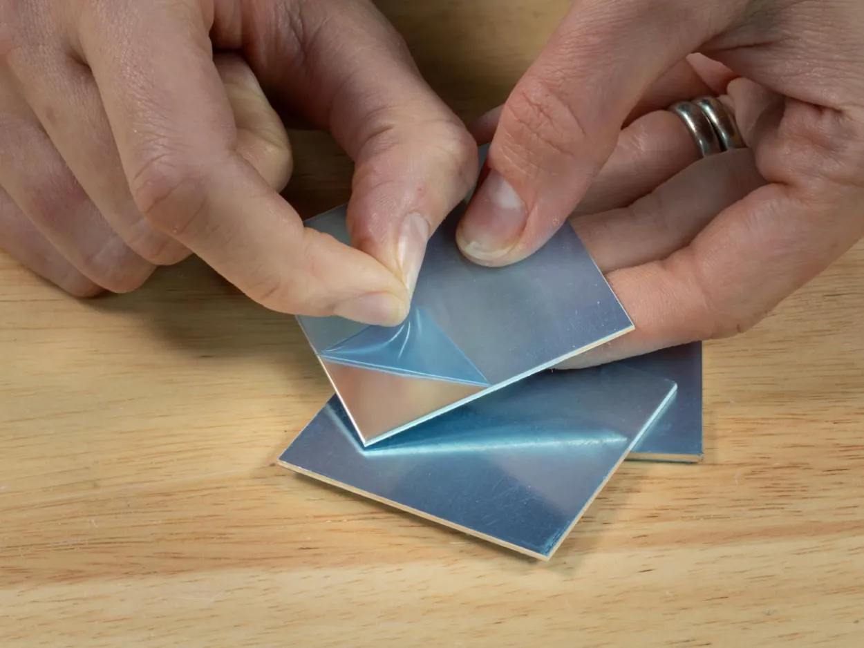 Sterling Silver Sheet 1.00mm X 50mm X 50mm, Fully Annealed, 100% Recycled Silver