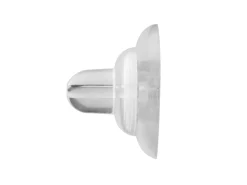 Sterling Silver Silicone Slider Disc Pack of 2