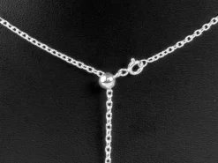 Sterling Silver Silicone Stopper Round 6mm Bead With Ring