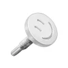 Sterling Silver Smiley Face Labret Post 3mm