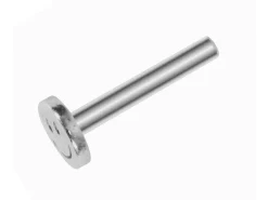 Sterling Silver Smiley Labret Stud Earrings