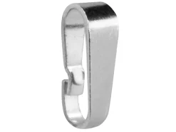 Sterling Silver Snap On Pendant Bail 8mm Pack of 10