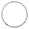Sterling Silver Sparkle Ring 1mm Size N1/2