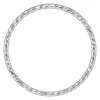Sterling Silver Sparkle Ring 1mm Size L1/2