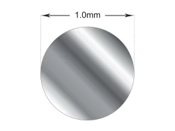 Sterling Silver Sparkle Wire 1.0mm Half Hard